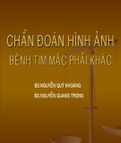 Bài giảng Chẩn đoán hình ảnh bệnh tim mắc phải khác - BS.Nguyễn Quý Kháng