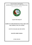 Luận văn Thạc sĩ Khoa học môi trường: Nghiên cứu kiểm kê khí thảí từ hoạt động đốt trấu, rơm rạ vùng Tây Nam Bộ