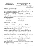 Đề thi học kì 2 môn Toán 12 năm 2017-2018 có đáp án - Trường THPT Phan Ngọc Hiển - Mã đề 209