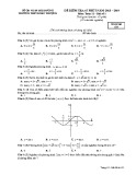 Đề kiểm tra 45 phút môn Toán lớp 11 năm 2018-2019 - THPT Đoàn Thượng - Mã đề 132
