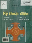  kỹ thuật điện - lý thuyết, bài tập có đáp số, bài tập giải sẵn, bài tập trắc nghiệm (in lần thứ 13): phần 2