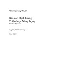 Báo cáo Định hướng chiến lược năng lượng