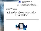 Bài giảng Hệ thống thông tin kế toán 2: Chương 4 - Nguyễn Hoàng Phi Nam (2018)