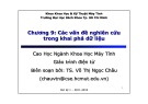 Bài giảng Khai phá dữ liệu: Chương 9 - TS. Võ Thị Ngọc Châu