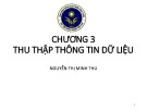 Bài giảng Phương pháp nghiên cứu khoa học: Chương 3 - ThS. Nguyễn Thị Minh Thư