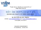 Bài giảng Siêu âm doppler quý  I-II đánh giá nguy cơ tiền sản giật