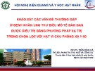Đề tài nghiên cứu: Khảo sát các vấn đề thường gặp ở bệnh nhân ung thư biểu mô tế bào gan được điều trị bằng phương pháp xạ trị trong chọn lọc với hạt vi cầu phóng xạ Y-90