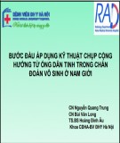 Bước đầu áp dụng kỹ thuật cộng hưởng từ ống dẫn tinh trong chẩn đoán vô sinh ở nam giới