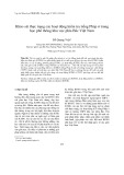 Khảo sát thực trạng các hoạt động kiểm tra tiếng Pháp ở trung học phổ thông khu vực phía Bắc Việt Nam