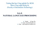 Lecture Natural language processing: Chapter 5 – Lê Ngọc Tấn