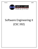 Handouts Software engineering II - Dr. Muzafar Khan