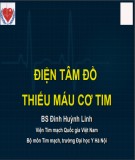 Điện tâm đồ thiếu máu cơ tim - BS. Đinh Huỳnh Linh