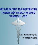 Đề tài: Kết quả đặt máy tạo nhịp vĩnh viễn tại bệnh viện tim mạch An Giang từ năm 2013-2017