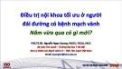 Báo cáo: Điều trị nội khoa tối ưu ở người đái đường ở bệnh mạch vành - PSG.TS  Nguyễn Ngọc Quang