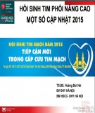 Hồi sinh tim phổi nâng cao một số cập nhật 2015 - TS.BS. Hoàng Bùi Hải