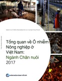 Tổng quan về ô nhiễm Nông nghiệp ở Việt Nam Ngành chăn nuôi 2017