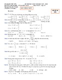 Đề thi học kì 2 môn Toán 10 năm 2017-2018 có đáp án - Trường THCS&THPT Võ Nguyên Giáp - Mã đề 243