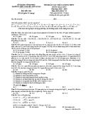 Đề KSCL môn Hóa học lớp 12 năm 2018-2019 lần 1 - THPT Nguyễn Viết Xuân - Mã đề 204