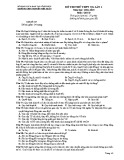 Đề thi thử THPT Quốc gia môn GDCD lớp 12 năm 2018-2019 lần 1 - THPT Nguyễn Viết Xuân - Mã đề 207
