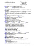 Đề KSCL môn Địa lí lớp 12 năm 2018-2019 lần 1 - THPT Nguyễn Viết Xuân - Mã đề 305