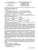 Đề KSCL môn tiếng Anh lớp 12 năm 2018-2019 lần 1 - THPT Nguyễn Viết Xuân - Mã đề 103