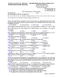 Đề thi KSCL môn Hóa học lớp 10 năm 2018-2019 lần 1 - THPT Nguyễn Viết Xuân - Mã đề 303