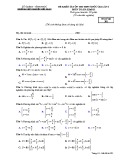 Đề KSCL môn Toán lớp 11 năm 2018-2019 lần 1 - THPT Nguyễn Viết Xuân - Mã đề 302