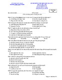 Đề thi thử THPT Quốc gia lần 1 môn Lịch sử lớp 10 năm 2018-2019 - THPT Ngô Sĩ Liên - Mã đề 570