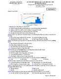 Đề thi thử THPT Quốc gia môn Địa lí năm 2018-2019 lần 1 - THPT Yên Lạc 2 - Mã đề 628