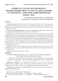 Nghiên cứu và ứng dụng mô hình 3D pharmacophore trên các chất ức chế allosteric của enzym rac alpha serin threonin protein kinase-AKT1