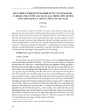 Quán triệt nghị quyết Đại hội XII về xây dựng Đảng và bộ máy nhà nước vào giảng dạy trong môn đường lối cách mạng của Đảng cộng sản Việt Nam