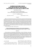 Ảnh hưởng của mật độ trồng và phân bón đến khả năng sinh trưởng, phát triển và năng suất của cây kim ngân (Lonicera japonica Thunb.) tại Thanh Trì – Hà Nội