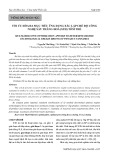 Tối ưu hóa đa mục tiêu ứng dụng xác lập chế độ công nghệ sấy thăng hoa (STH) tôm thẻ