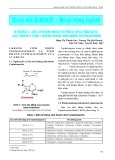 Vi khuẩn E. Coli sản sinh men Extended - spectrum beta - lactamases (ESBL) kháng kháng sinh nhóm Cephalosporin