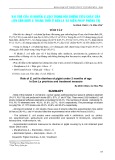 Vai trò của vi khuẩn E. Coli trong hội chứng tiêu chảy của lợn con dưới 2 tháng tuổi ở Sơn La và biện pháp phòng trị