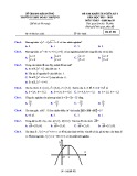 Đề thi KSCL giữa HK 1 môn Toán lớp 10 năm 2018-2019 - THPT Đoàn Thượng - Mã đề 801