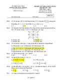 Đề thi KSCL cuối HK 1 môn Toán lớp 11 năm 2018-2019 - THPT Đoàn Thượng - Mã đề 761