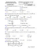 Đề thi HK 1 môn Toán lớp 12 năm 2017-2018 - THPT Phan Chu Trinh - Mã đề 897