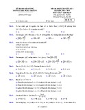 Đề thi KSCL giữa HK 1 môn Toán lớp 10 năm 2018-2019 - THPT Đoàn Thượng - Mã đề 571