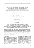 Khảo sát khả năng hấp thu chlorophyll bởi Mno2 và ứng dụng để xác định dư lượng hóa chất bảo vệ thực vật họ carbamate có trong rau bằng phương pháp sắc ký lỏng hiệu năng cao (HPLC)