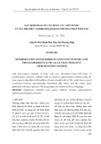 Xác định hằng số cân bằng của axit fomic từ giá trị thực nghiệm đo pH bằng phương pháp tính lặp