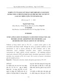 Nghiên cứu ứng dụng kỹ thuật chiết điểm mù (Cloud point extraction) và phương pháp quang phổ hấp thụ nguyên tử (AAS) xác định lượng vết ion kim loại