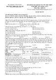 Đề KS ôn thi THPT Quốc gia môn Hóa học năm 2017-2018 lần 2 - THPT Quang Hà - Mã đề 789