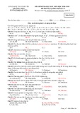 Đề kiểm tra HK1 môn Hóa học lớp 12 năm 2018-2019 - THPT Lương Ngọc Quyến - Mã đề 018