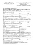 Đề KS ôn thi THPT Quốc gia môn Hóa học năm 2017-2018 lần 2 - THPT Quang Hà - Mã đề 456