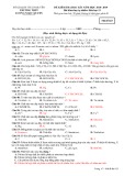 Đề kiểm tra HK1 môn Hóa học lớp 12 năm 2018-2019 - THPT Lương Ngọc Quyến - Mã đề 023