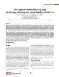 Hiện trạng nuôi tôm hùm lồng bè tập trung và chất lượng môi trường nước tại vịnh Xuân Đài, tỉnh Phú Yên