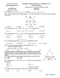 Đề KSCL môn Toán lớp 10 năm 2017-2018 lần 2 - THPT Quế Võ 1 - Mã đề 101