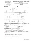 Đề KSCL môn Toán lớp 11 năm 2017-2018 lần 2 - THPT Quế Võ 1 - Mã đề 478