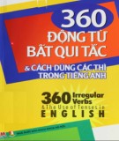  360 động từ bất qui tắc và 12 thì cơ bản trong tiếng anh: phần 1